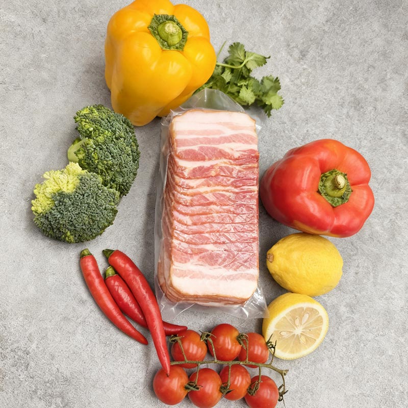 PVDC Vacuum Shrink Bag για Bacon